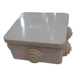Caja Estanco 8cm X 8cm Contacto Electricidad Colon