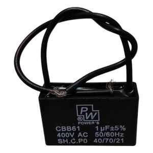 Pack 2 Capacitor Ventilador 1uf Contacto Electricidad