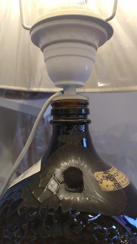 Aplique Para Botellas Portalámparas Con Cable Y Llave - Imagen 2