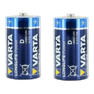 Pila Grande Alcalina Pack 2 Pilas Contacto Electricidad