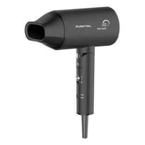 Secador De Pelo De Viaje Punktal Plegable Y Pequeño 1.600 W. Color Negro