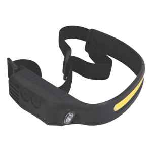 Vincha Ajustable 2 Linternas Led Recargable Con Sensor