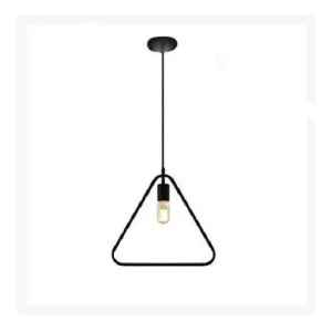 Colgante En Hierro Forma Triangulo Contacto Electricidad