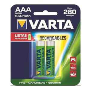 Pila Recargable Aaa (pack X 2) Contacto Electricidad Colon