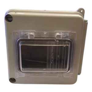 Caja Estanco Precintable Ip65 Plastico Con Visor Ventana