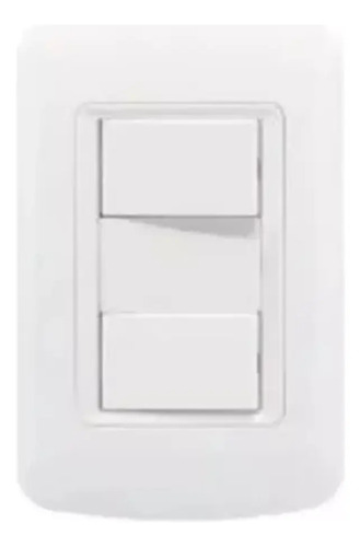 Plaqueta Atenea Con 2 Llaves Unipolares Contactoelectricidad - Imagen 2