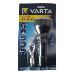 Linterna De Mano Recargable Súper Led 150 Lúmens Varta