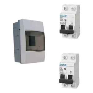 Pack Completo Tablero 4 Módulos Mas 2 Térmicas Contacto