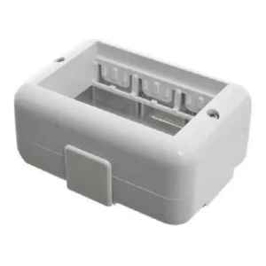 Caja Reggio 3 Módulos Contacto Electricidad Colon