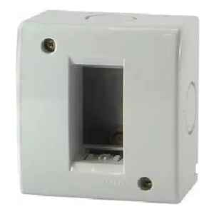Caja Exterior 1 Modulo Linea Donna Contacto Electricidad