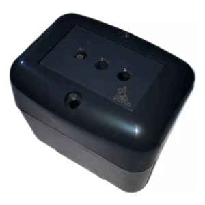 Caja Exterior 1 Modulo + 1 Modulo 3 En Linea Atenea Negro