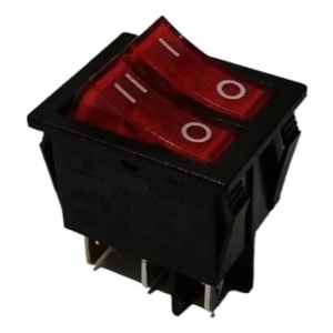 Llave De Panel Unipolar Doble De Tecla 16a 125/250v