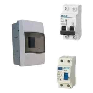 Pack Completo Tablero 4 Módulos + Térmica + Diferencial