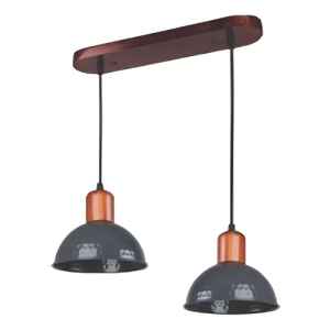 Colgante En Madera Con Campanas Metálicas