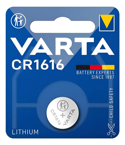 Pila Batería De Botón Varta Cr1616