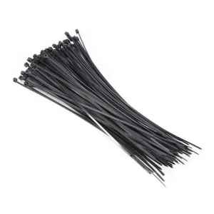 Paquete De 100 Precinto Sunchos 4.8x250mm Color Negro