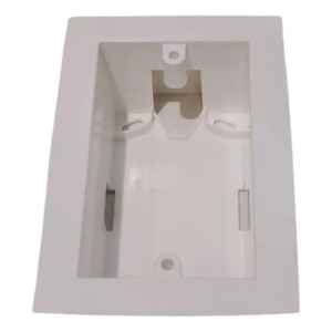 Línea Presta Caja Portaplaqueta Blanca Contacto Electricidad