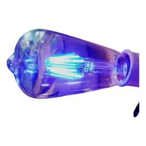 Lampara St64 Filamento Led E27 4w Color Azul
