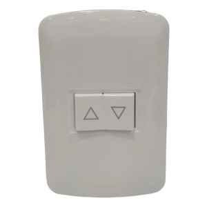 Plaqueta Con Interruptor De Cortina Atenea