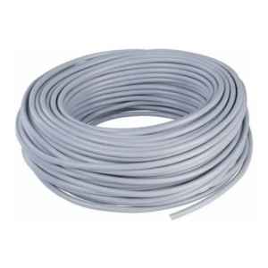 Cable Superplástico Gris Multifilar 2x4mm Precio X Mt