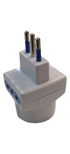 Adaptador Derivado Macho 3 En Lines Y 1 Shucko 2 Modular - Imagen 2