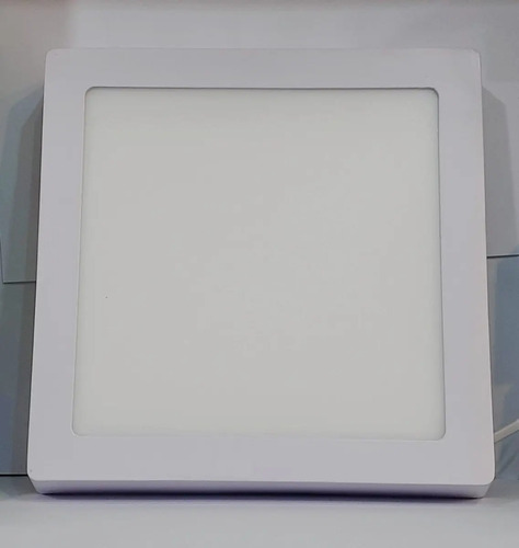 Plafón Panel Led 18w Cuadrado / De Adosar . Para Techo - Imagen 2