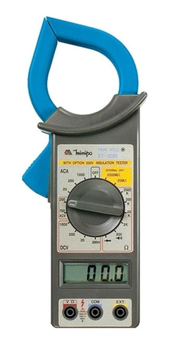 Pinza Amperimétrica Digital Minipa Et-3200 1000a - Imagen 2