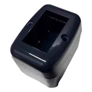 Caja Exterior 1 Modulo Atenea Negro Contacto Electricidad