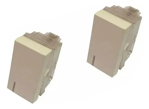 Pack 2 Modulo Llave Combinación Richi Contacto Electricidad