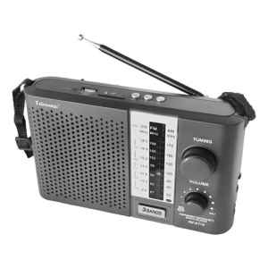 Radio Recargable Am/fm/sw Con Reproductor Mp3 Bluetooth