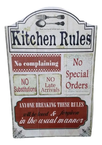 Carteles De Madera Para Bares O Casas. Cuadro 45cm X 29.5cm