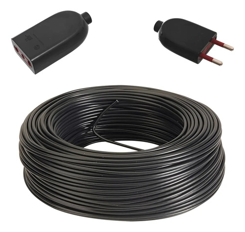 Alargue Armado 5 Mts Con Terminales Contacto Electricidad