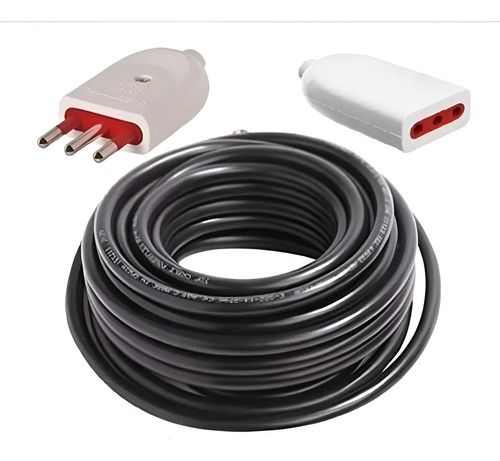 Alargue Armado 50 Metros Goma 3x2 Contacto Electricidad