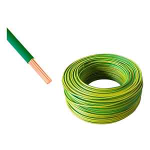 Rollo De Cable 1mm X 100m Antiflama Multifilar Para Tierra