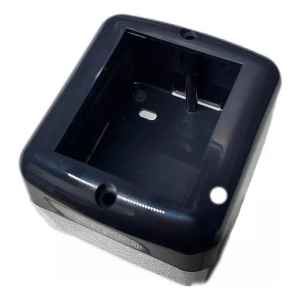 Caja Exterior 2 Modulo Atenea Negro Contacto Electricidad
