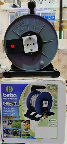 Alargue Carrete De Enrollar 10 Mts Contactoelectricidadcolon - Imagen 2