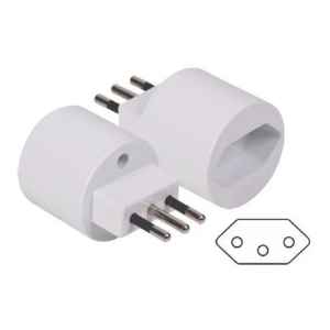 Adaptador Modular Salida Brasilera Contacto Electricidad