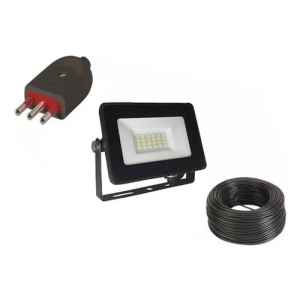 Reflector 20w + Goma 3x1 + Ficha Conatel Contacto Colon