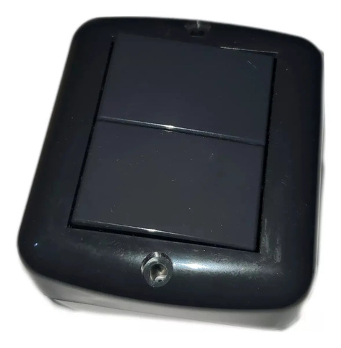 Caja Exterior 2 Modulos Atenea Negro + 2 Llaves Unipolar