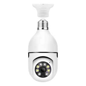 Mini Cámara Inalámbrica De Seguridad Para El Hogar Wifi E27