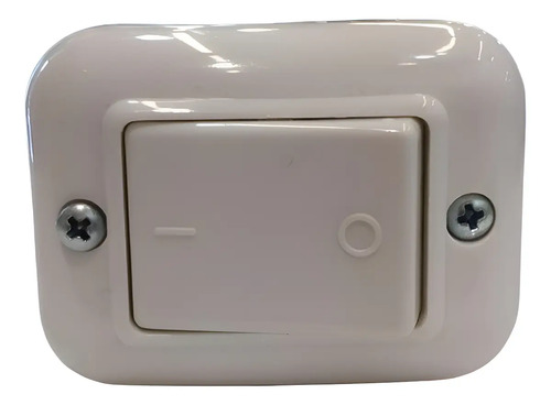 Llave Interruptor Bipolar Exterior Contacto Electricidad