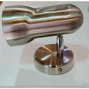 Spot Simple Níquel 1 E27 Contacto Electricidad