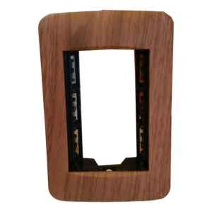 Plaqueta 3 Módulos Reggio Color Roble Mate Contacto Colon