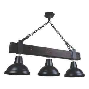 Colgante De Madera Y Metal 3 Luces Beta Contacto Colon