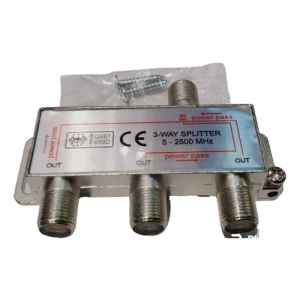 Splitter Para Antena Digital Incluye Adapador Hasta 3 Tv