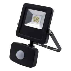 Reflector De Led Con Sensor Movimiento 10 W / Contacto Colon