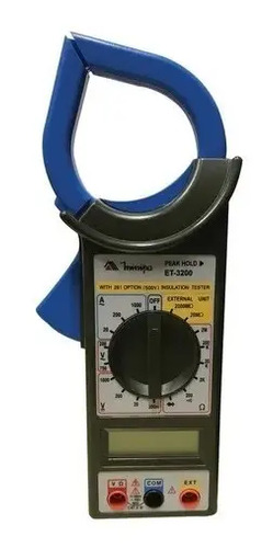 Pinza Amperimétrica Digital Minipa Et-3200 1000a - Imagen 4