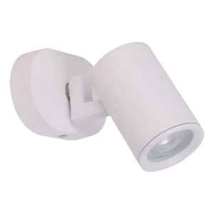 Spot De Base Cilíndrico 1 Luz Gu10 Color Blanco