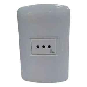 Plaqueta Con 1 Toma Molveno Packx2 Contacto Electricidad