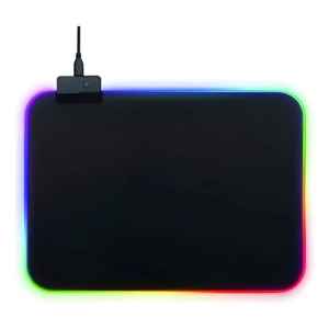 Mouse Pad Gamer Usb Jedel Mp-01 Luz Rgb 350 Mm X 25 Mm
